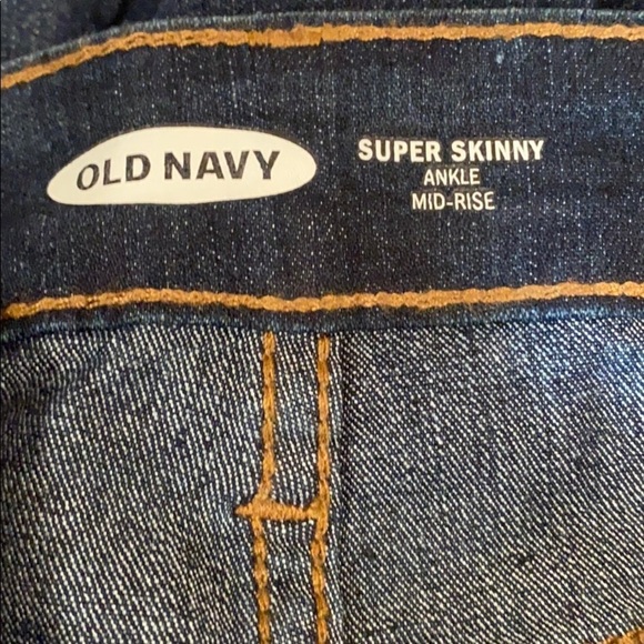 NEW Old Navy Super Skinny Denim Blue Jeans 6 - Picture 10 of 13